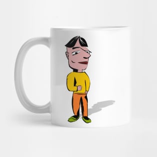 Man with a Big head - Abstract Mug